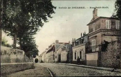 Ak Jouarre Seine et Marne, Rue Petit Huêt