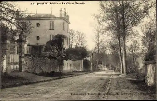 Ak Jouarre Seine et Marne, La Côte et Beausite