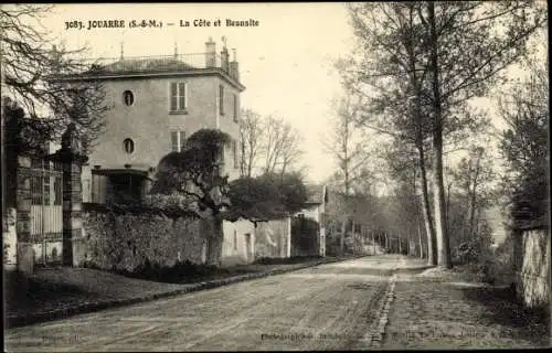 Ak Jouarre Seine et Marne, Côte et Beausite