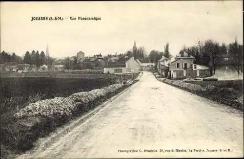 Ak Jouarre Seine et Marne, Vue Panoramique