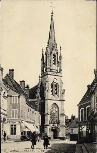 Ak Mondoubleau Loir et Cher, Église