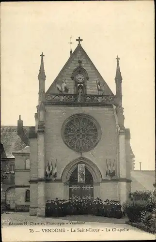 Ak Vendôme Loir et Cher, Le Saint Coeur, La Chapelle