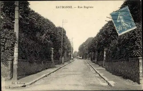 Ak Eaubonne Val d’Oise, Rue Eugénie