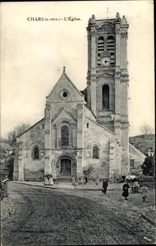 Ak Chars Val d'Oise, Église