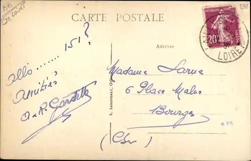 Ak Lailly en Val Loiret, Castel des Francs-Bois