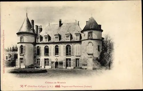 Ak Châtillon Coligny Loiret, Chateau de Mivoisin