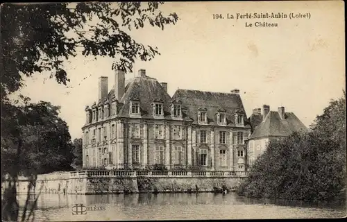 Ak La Ferté Saint Aubin Loiret, Le Chateau