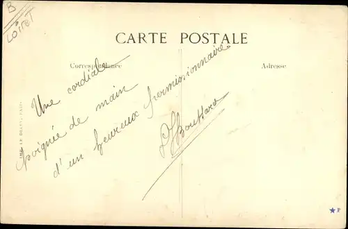 Ak Châtillon Coligny Loiret, Le Chateau de Riviere