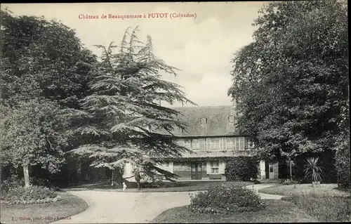 Ak Putot en Auge Calvados, Château de Beauquemare