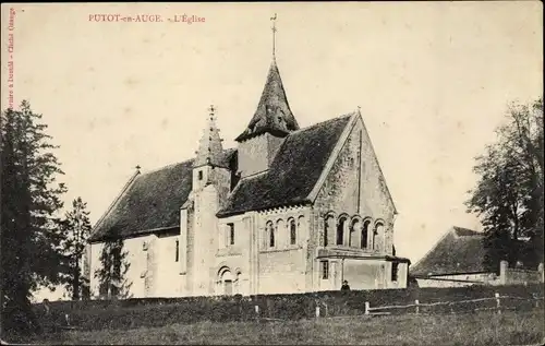 Ak Putot en Auge Calvados, Église