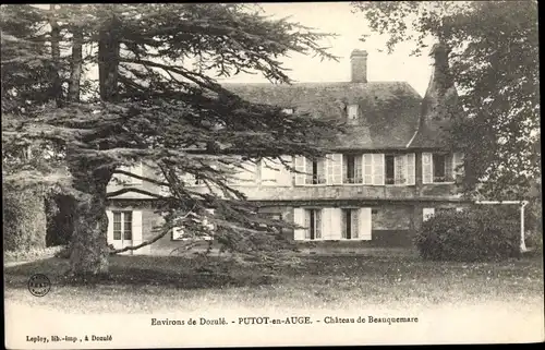 Ak Putot en Auge Calvados, Château de Beauquemare