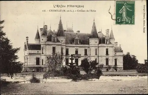 Ak Chemillé Maine et Loire, Chateau de l'Echo