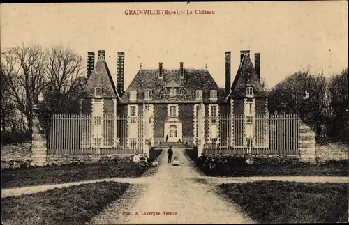 Ak Grainville Eure, Le Château