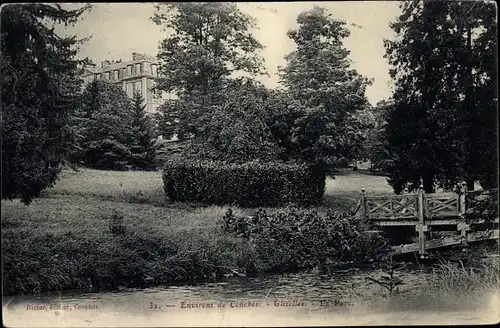 Ak Glisolles Eure, Le Parc