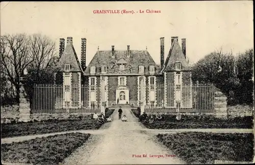 Ak Grainville Eure,Le Château