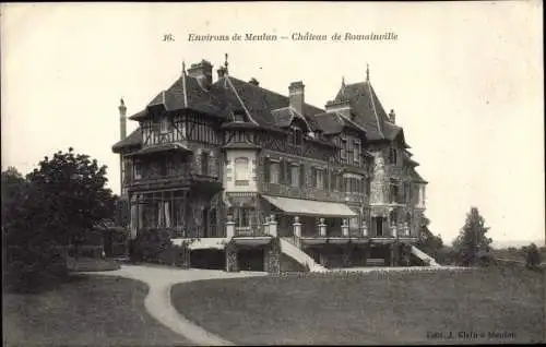 Ak Meulan en Yvelines, Château de Romainville