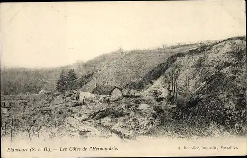 Ak Elancourt Yvelines, Côtes de l´Hermandrie