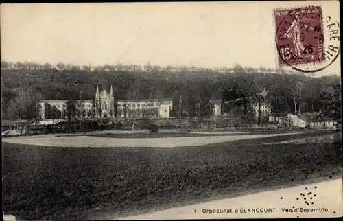 Ak Elancourt Yvelines, Vue d´Ensemble de l´Orphelinat