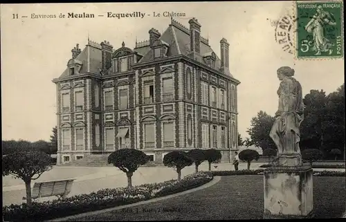 Ak Ecqueville Yvelines, Château