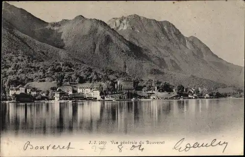 Ak Le Bouveret Kanton Wallis, Vue generale