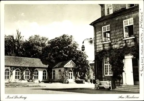 Ak Bad Driburg in Westfalen, Partie am Kurhaus