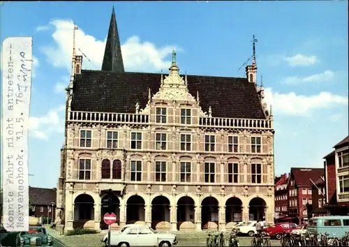 Ak Bocholt im Münsterland, Rathaus