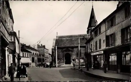 Ak Colombes Hauts de Seine, Place du Général Leclerc