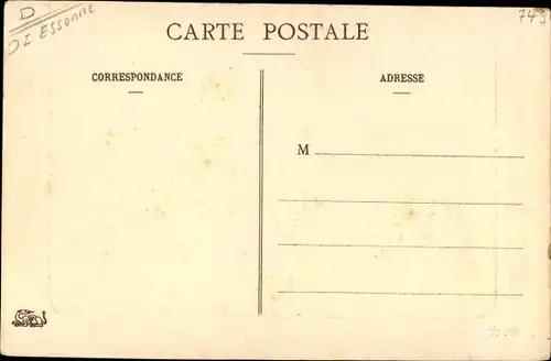 Ak Essonnes Essonne, Entrée des Papeteries