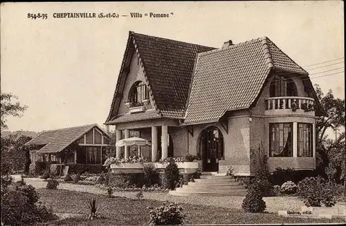 Ak Cheptainville Essonne, Villa Pomone