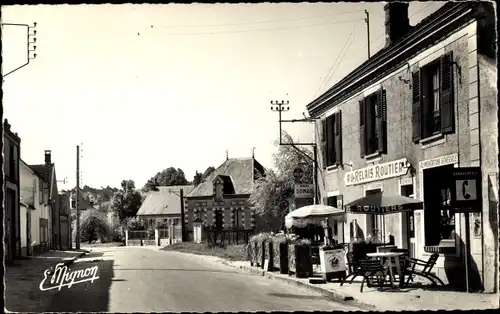 Ak Buthiers Roncevaux Seine-et-Marne, La Grande Rue