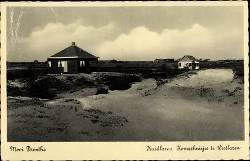Ak Zuidlaren Mooi Drenthe Niederlande, Zomerhuisjes te Westlaren