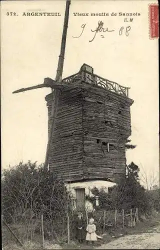 Ak Argenteuil Val d’Oise, Le Vieux Moulin de Sannois