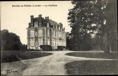 Ak Marcilly-en-Villette Loiret, Le Cerfbois