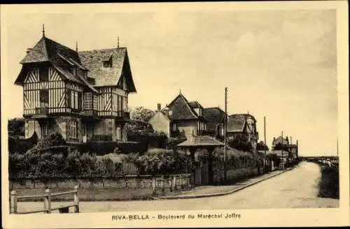 Ak Riva Bella Calvados, Boulevard du Maréchal Joffre