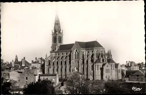 Ak Vihiers Maine et Loire, L'Eglise Saint Nicolas
