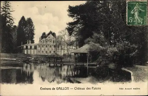 Ak Gaillon Eure, Château des Rotoirs