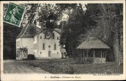 Ak Gaillon Eure, Château de Hazey