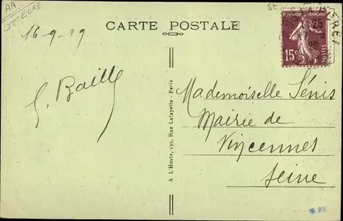 Ak Lyons la Forêt Eure, La Fontaineresse