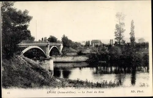 Ak Epone Yvelines, Pont du Bras