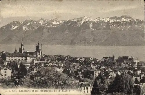 Ak Lausanne Kanton Waadt, Les Montagnes de la Savoie