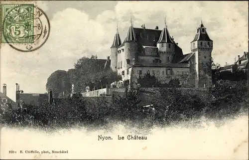 Ak Nyon Kanton Waadt, Le Chateau