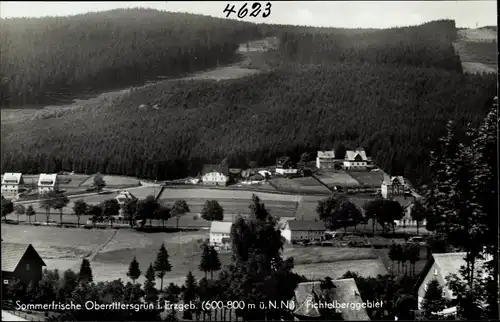 Ak Oberrittersgrün Breitenbrunn, Fichtelberggebiet