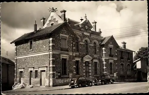 Ak Champlan Essonne, Mairie et École