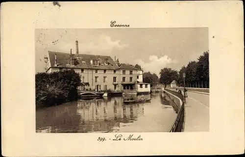 Ak Essonnes Essonne, Le Moulin