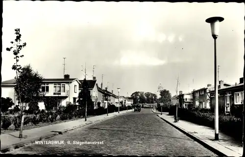 Ak Winterswijk Gelderland Niederlande, B. Stegemanstraat