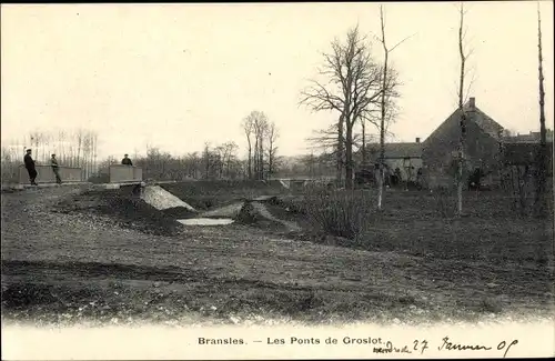 Ak Bransles Seine-et-Marne, Ponts de Groslot