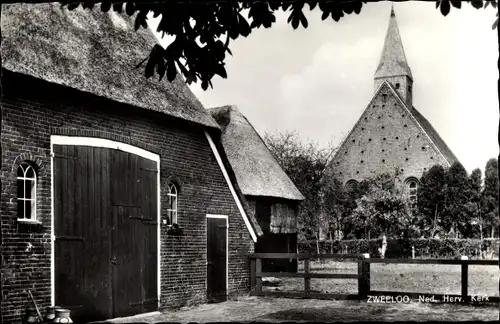 Ak Zweelo Drenthe, Ned. Herv. Kerk