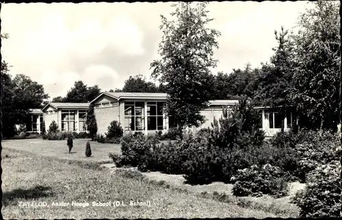 Ak Zweelo Drenthe, Aelder Hooge School