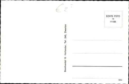 Ak Zweelo Drenthe, Haus mit Reetdach