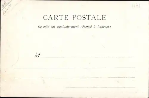 Ak Ménestreau-en-Villette Loiret, Chateau de Louan